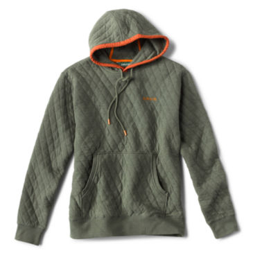 Outdoor Quilted Hooded Sweatshirt - 