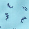 Printed Tech Chambray Short-Sleeved Shirt - CLOUD BLUE