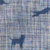 Printed Tech Chambray Short-Sleeved Shirt - BLUE CHAMBRAY/DOGS