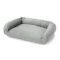 ToughChew®  ComfortFill-Eco™ Bolster Dog Bed - GREY TWEED image number 0