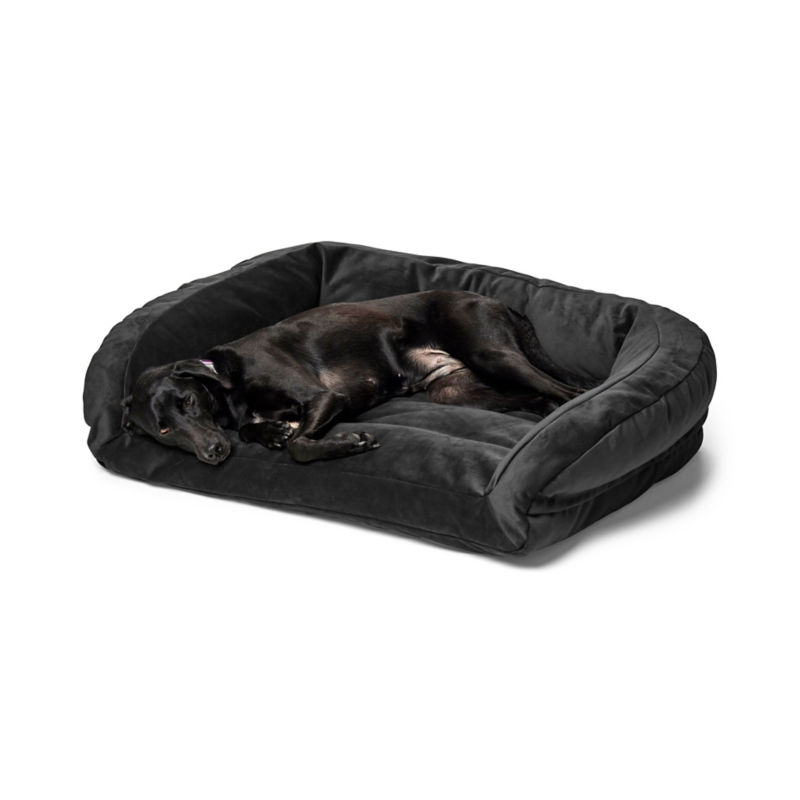 ToughChew&reg;  ComfortFill-Eco&trade; Couch Dog Bed - SLATE image number 2