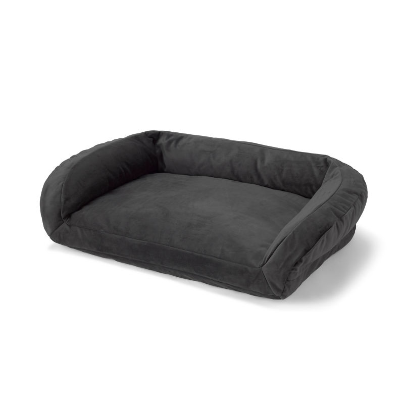 ToughChew&reg;  ComfortFill-Eco&trade; Couch Dog Bed - SLATE image number 0