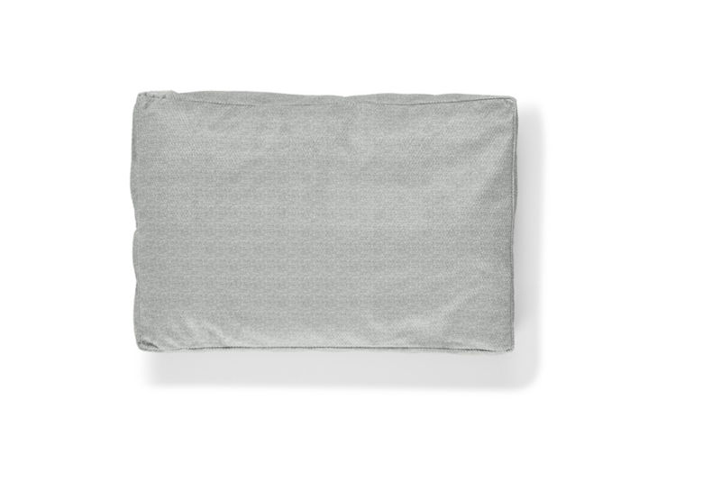 Orvis ComfortFill-Eco&trade; ToughChew&reg; Lounger Dog Bed - GREY TWEED image number 1