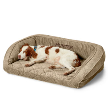 Orvis Airfoam Bolster Dog Bed, King Size Bed With Dog Insert