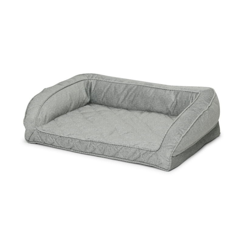 Orvis Memory Foam Couch Dog Bed - GREY TWEED image number 1