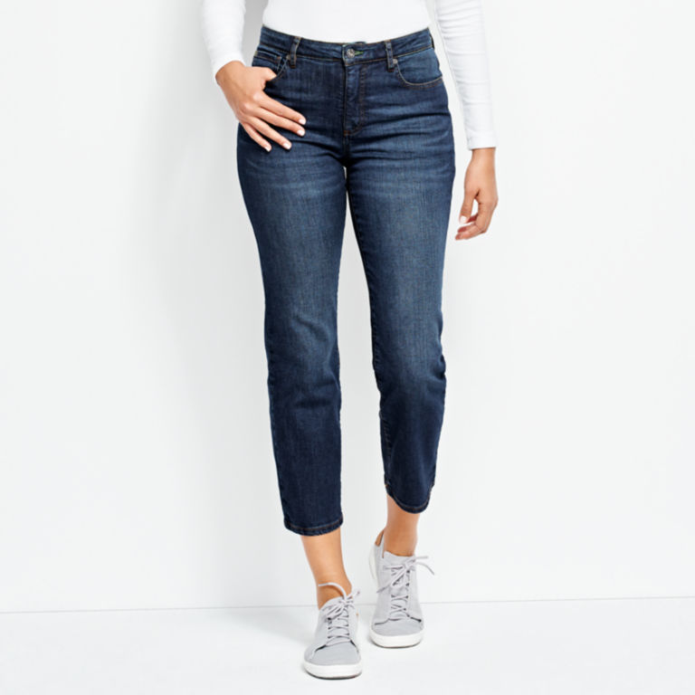 Orvis 1856 Straight Cropped Jeans -  image number 0