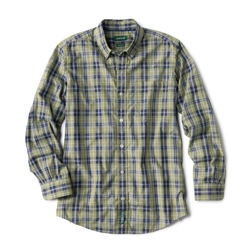 Men's Heritage Poplin Long-Sleeve Shirt - LODEN