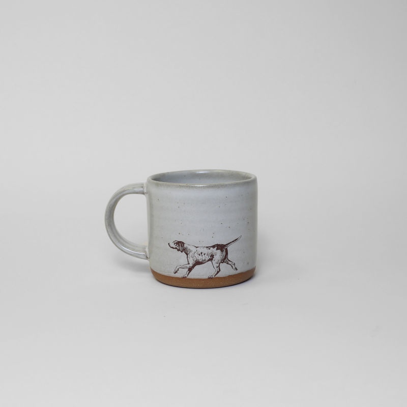 Orvis Ceramic Coffee Cup - CREAM DOG