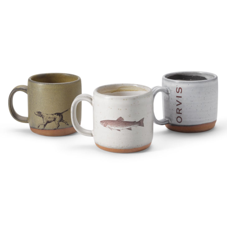 Orvis Ceramic Coffee Cup - 