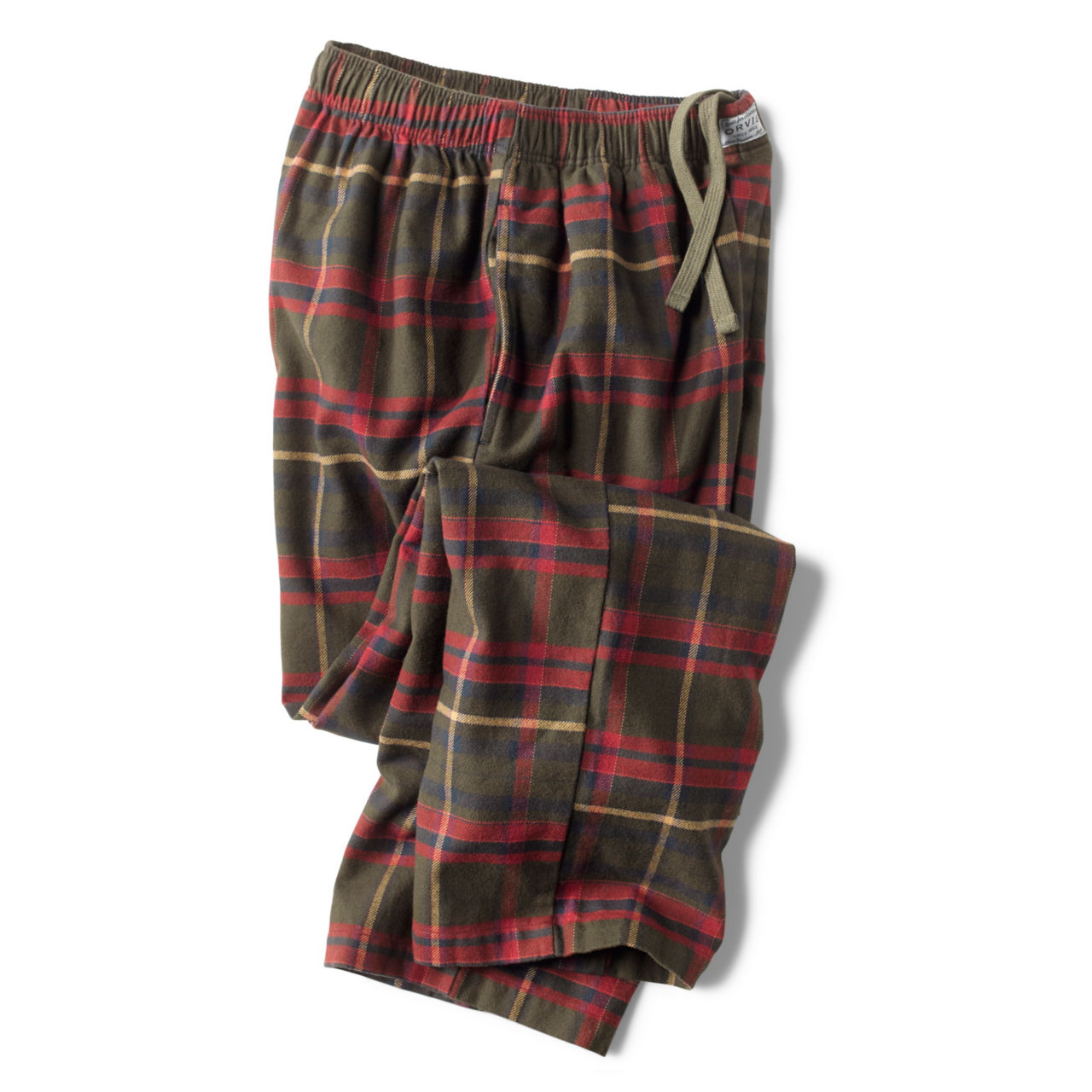Perfect Flannel Pajama Bottoms - HUNTER/NAVY image number 1