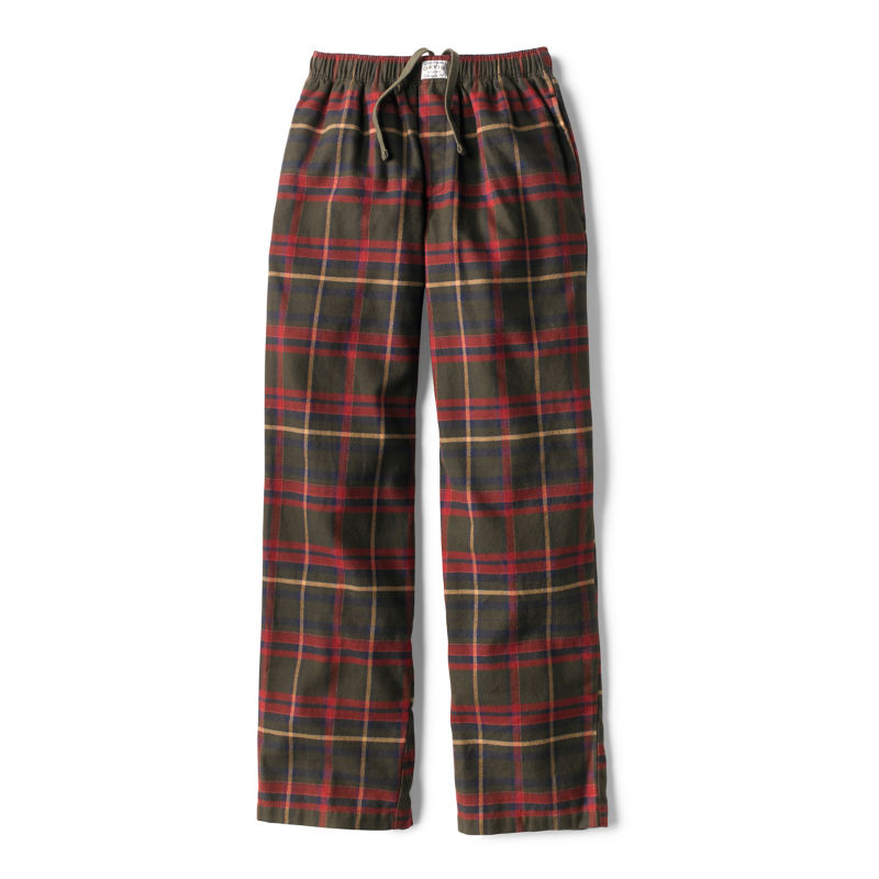 Perfect Flannel Pajama Bottoms - HUNTER/NAVY