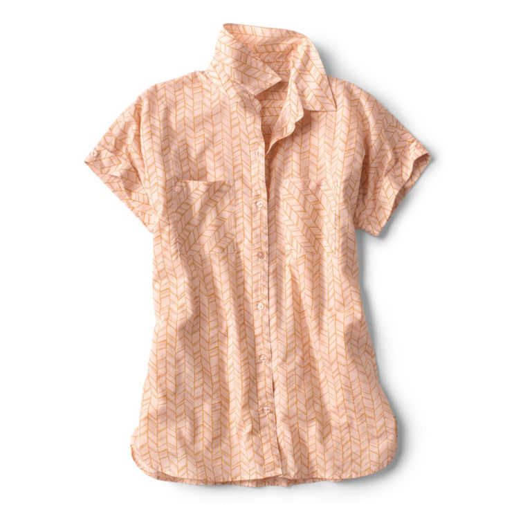 Easy Printed Short-Sleeved Camp Shirt - 