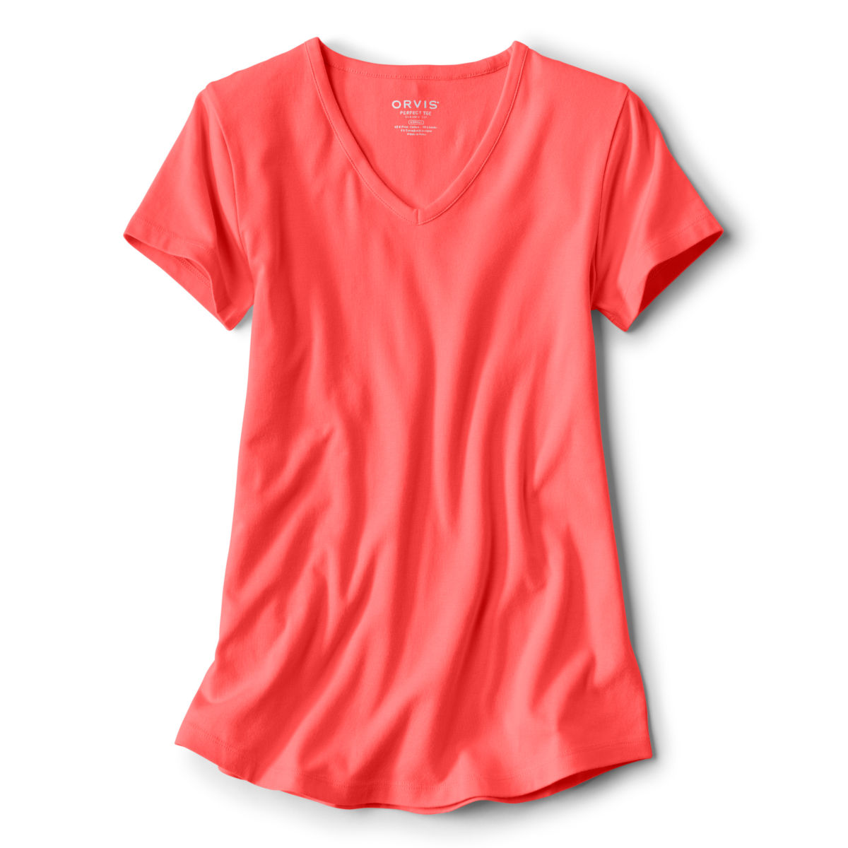 Relaxed V-Neck Short-Sleeved Perfect Tee - image number 0