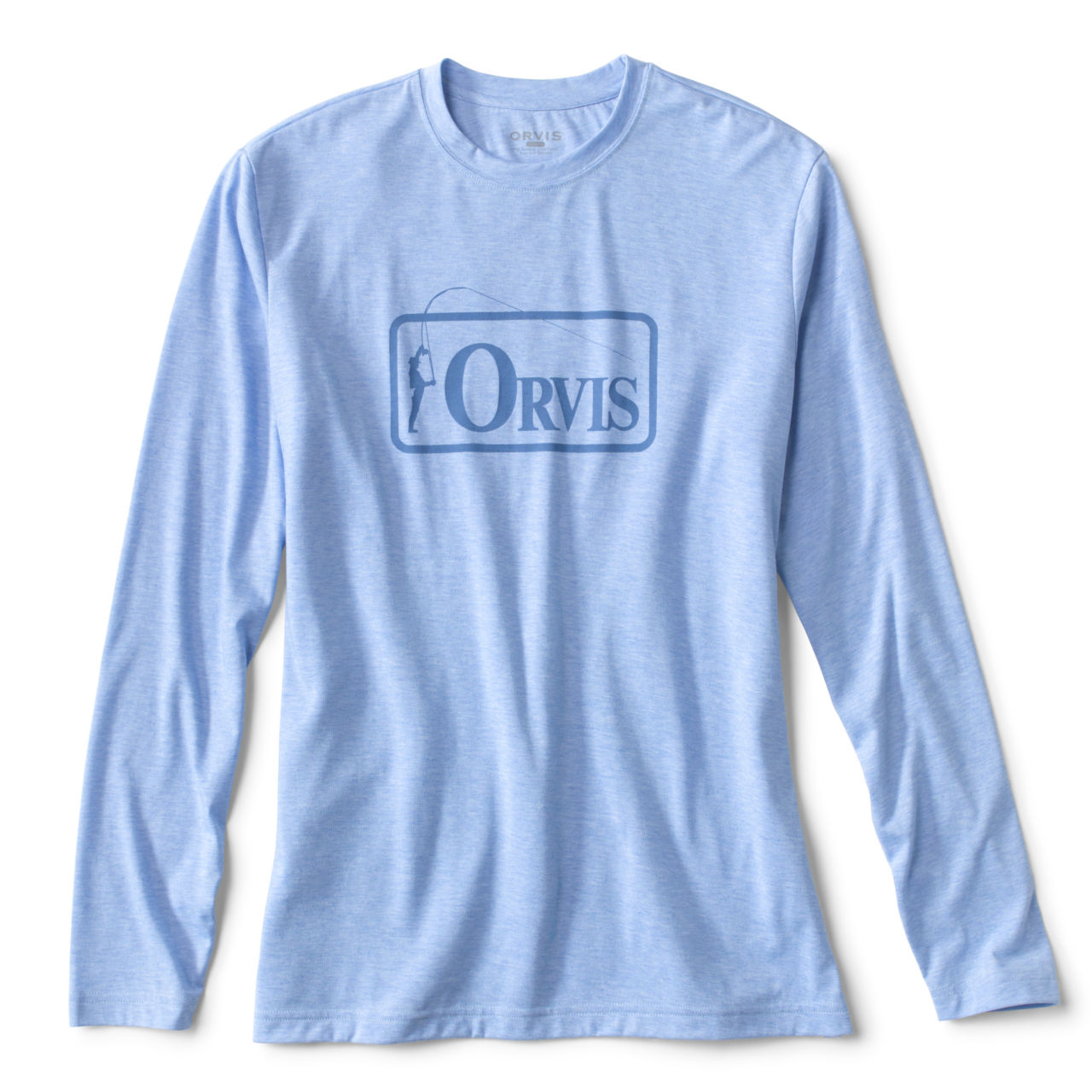 drirelease®  Long-Sleeved Logo T-Shirt - BLUE FOG image number 0