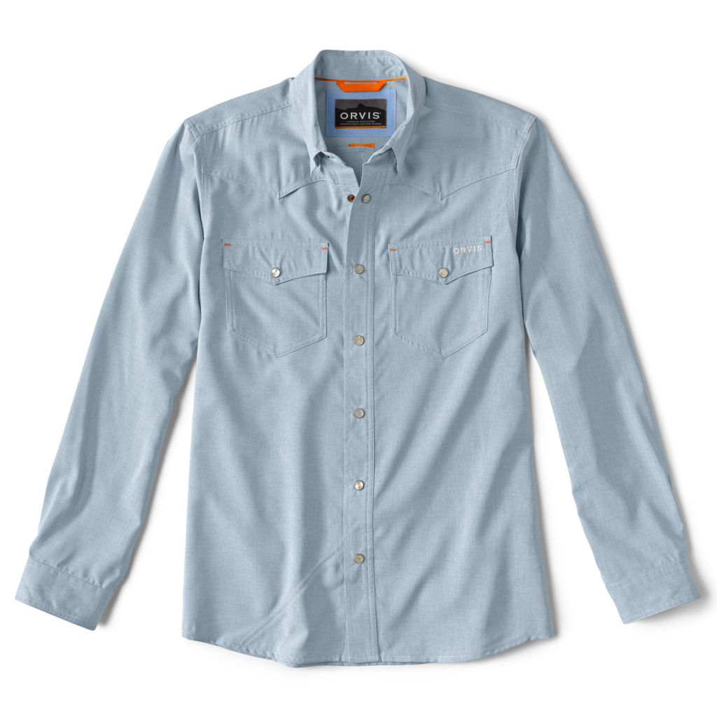Tech Chambray Western Shirt -  image number 0