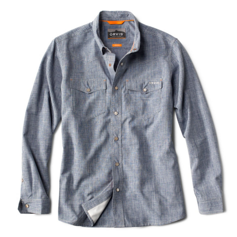 Tech Chambray Western Shirt -  image number 0