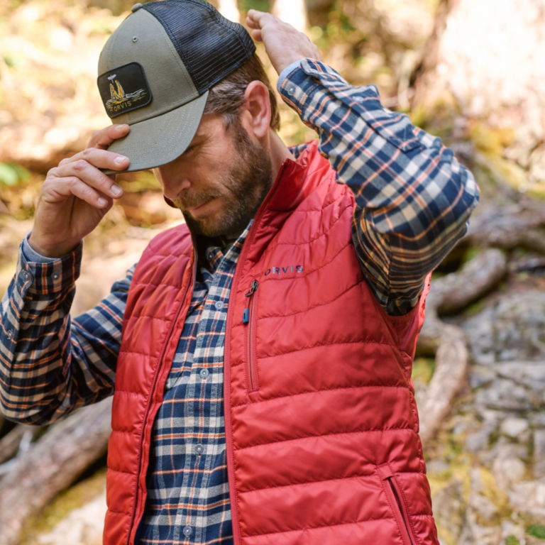 Mid Mountain Tech Flannel Shirt - INK image number 1
