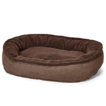 Orvis Memory Foam Wraparound Dog Bed with Fleece - 