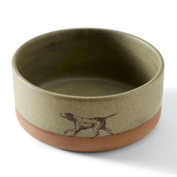 Ceramic Dog Bowl - GREENimage number 0
