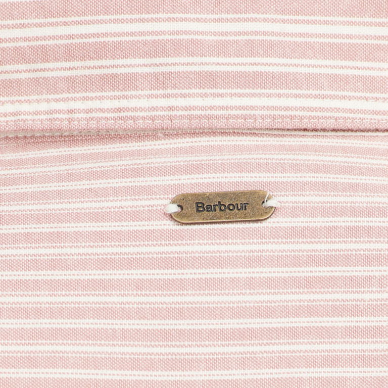Barbour® Longshore Shirt - CLOUD/ROSE BUSH image number 3