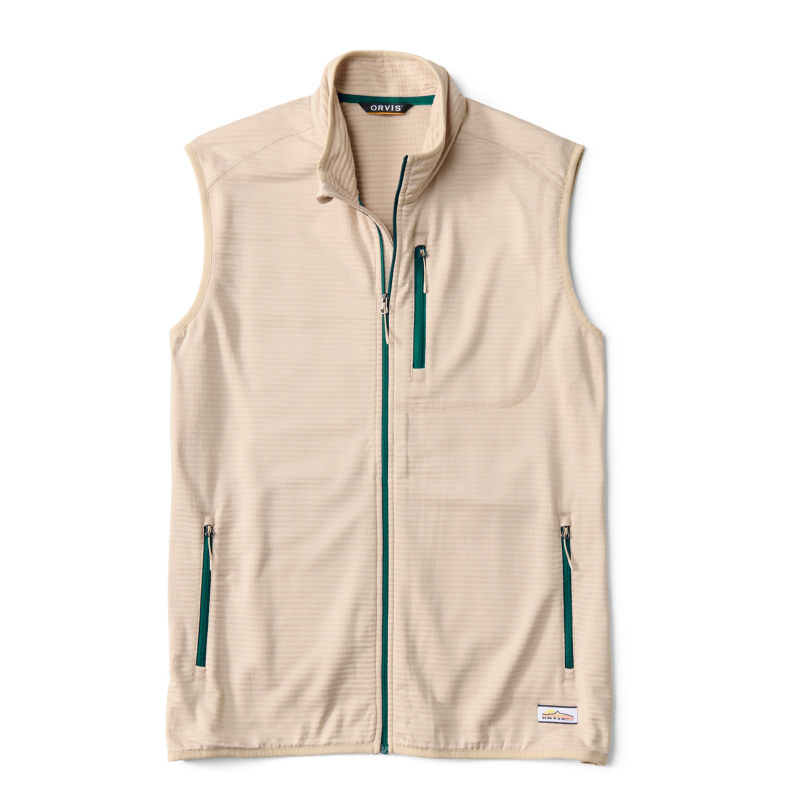 Horseshoe Hills Fleece Vest - PALE STONE