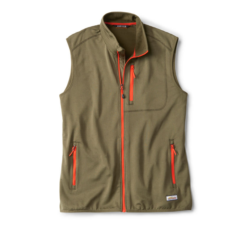 Horseshoe Hills Fleece Vest - TARRAGON