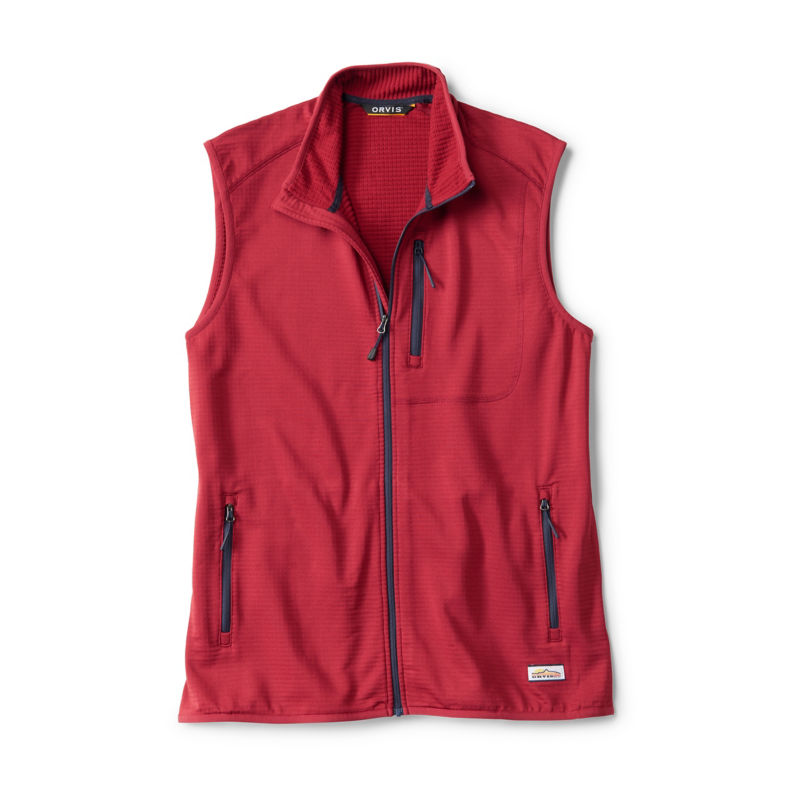 Horseshoe Hills Fleece Vest - CRIMSON image number 0