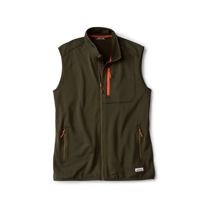 Horseshoe Hills Fleece Vest - IVY/POPPY