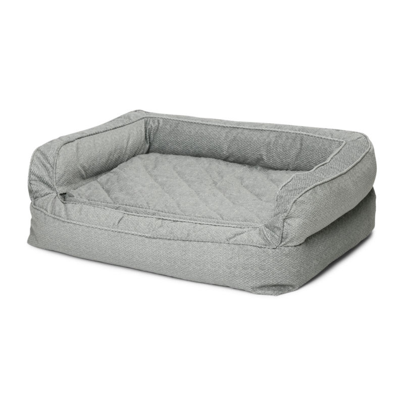 Orvis Memory Foam Deluxe Dog Bed - GREY TWEED image number 0