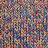 Marled Stitch Roll Neck Sweater - BLUE MULTI