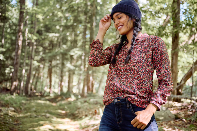 Cashmere Watch Cap - NAVY image number 3