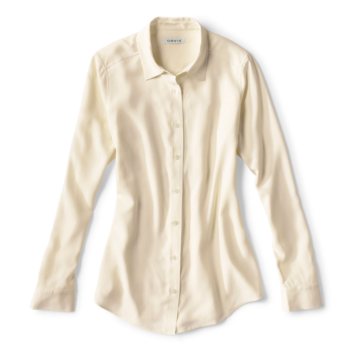 Long-Sleeved Everyday Silk Shirt - image number 0