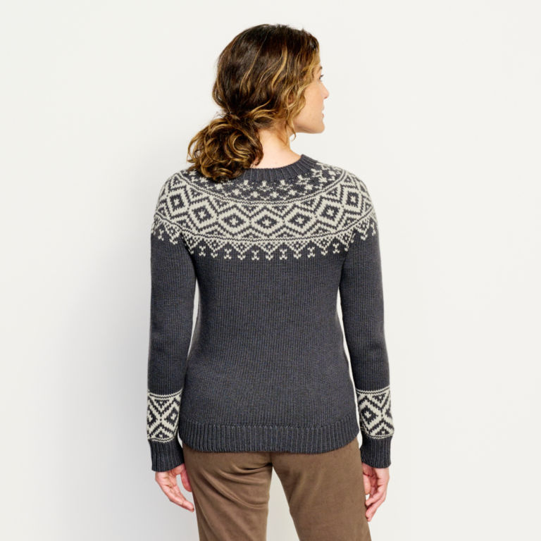 Two-Tone Fair Isle Sweater -  image number 2