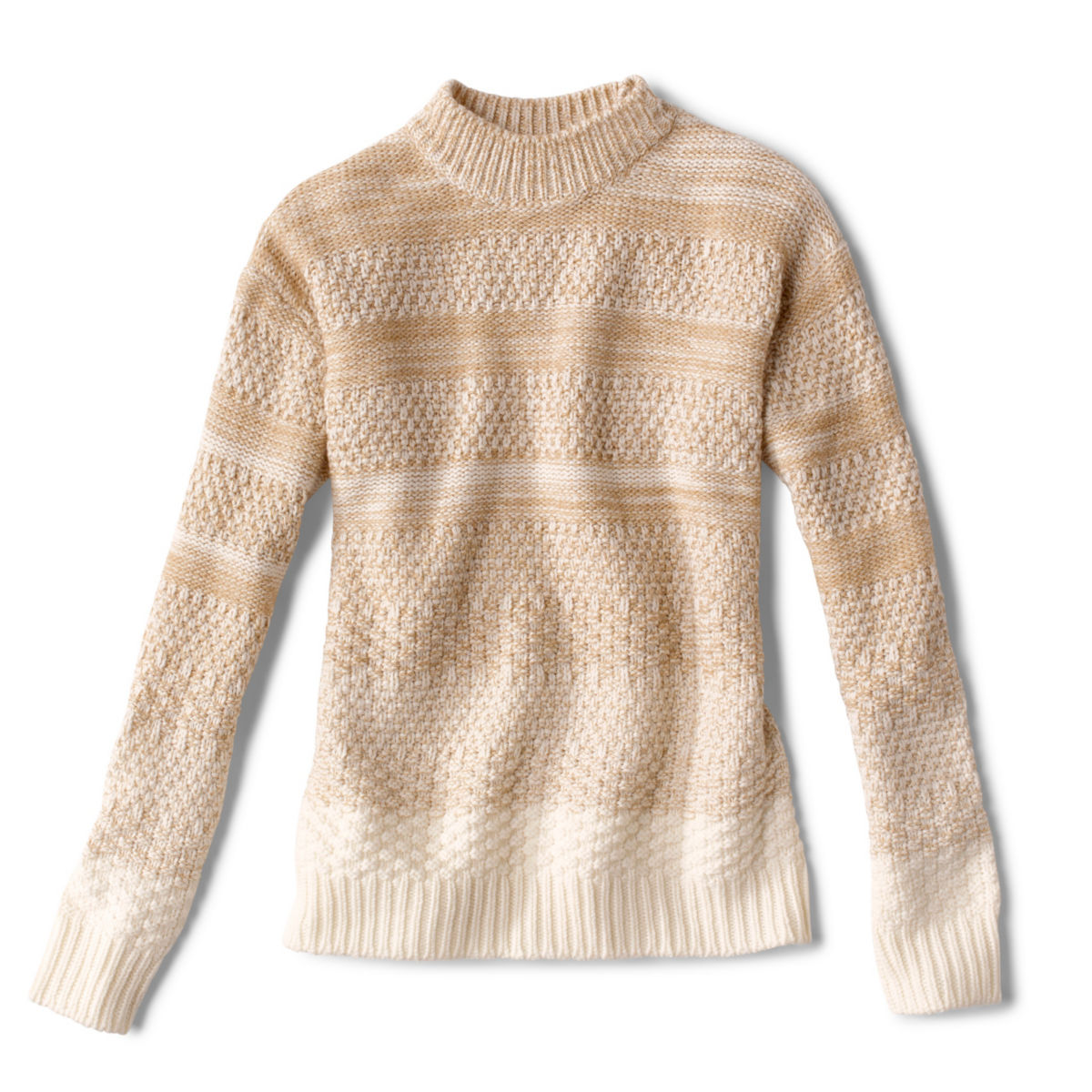 Ombré Mixed Stitch Sweater - CREAM MULTIimage number 0
