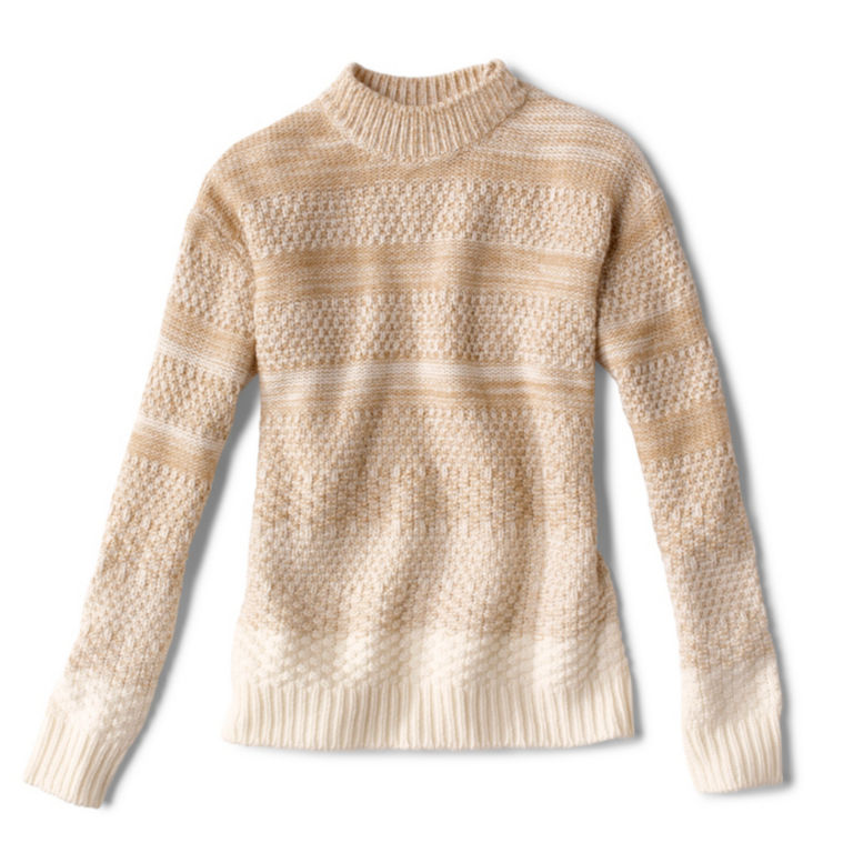 Ombré Mixed Stitch Sweater - CREAM MULTI image number 0