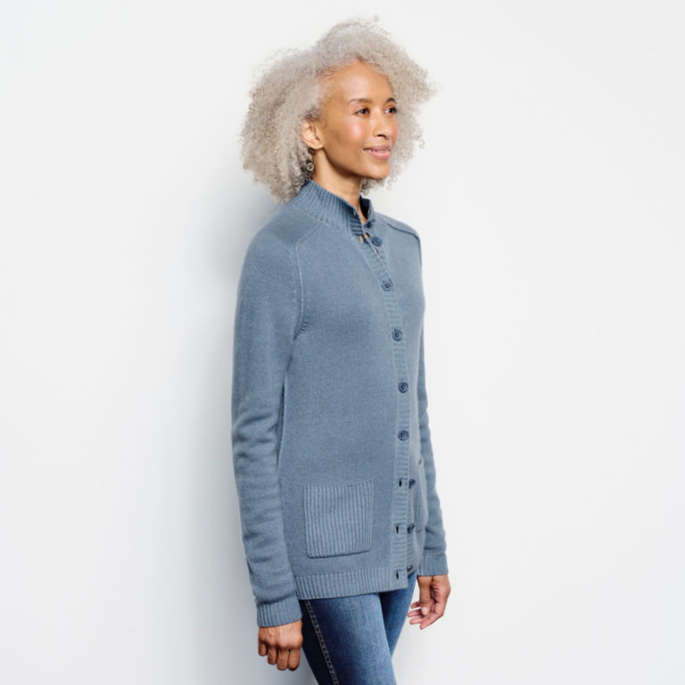 Garment-Dyed Cashmere Cardigan -  image number 1
