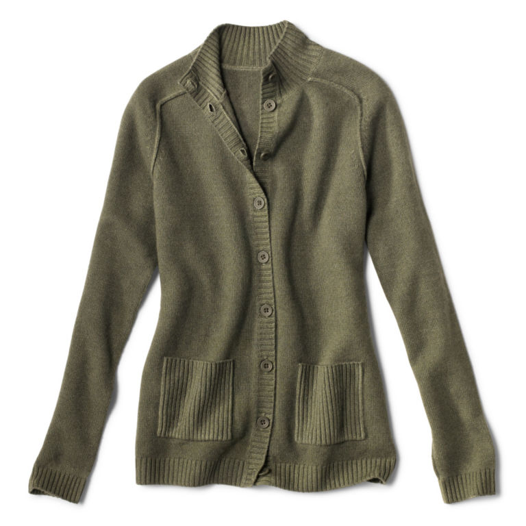 Garment-Dyed Cashmere Cardigan -  image number 0
