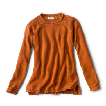 Garment-Dyed Easy Crew Sweater - 