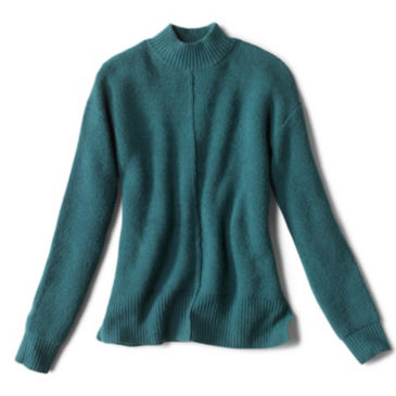 Ottoman Stitch Mockneck Sweater - 