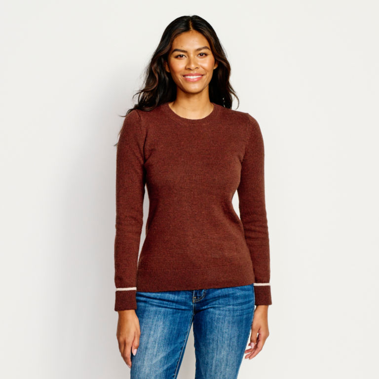 Classic Tipped Crew Sweater -  image number 0