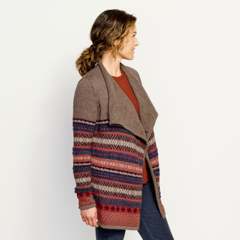 New Horizons Cardigan - NATURAL/SPICE MULTI image number 2