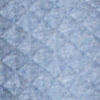 Placed Quilt Quarter-Zip Sweatshirt - MEDIUM BLUE