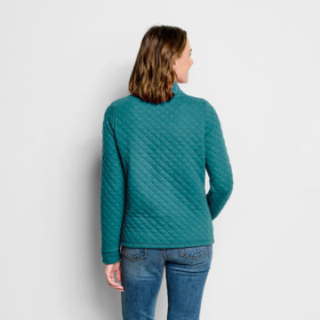 Quilted Mockneck Sweatshirt -  image number 2