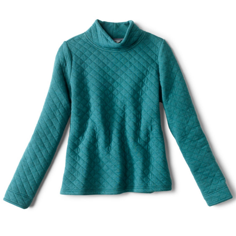 Quilted Mockneck Sweatshirt -  image number 3