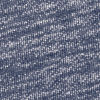 Space Dye Knit Button Mock - NAVY
