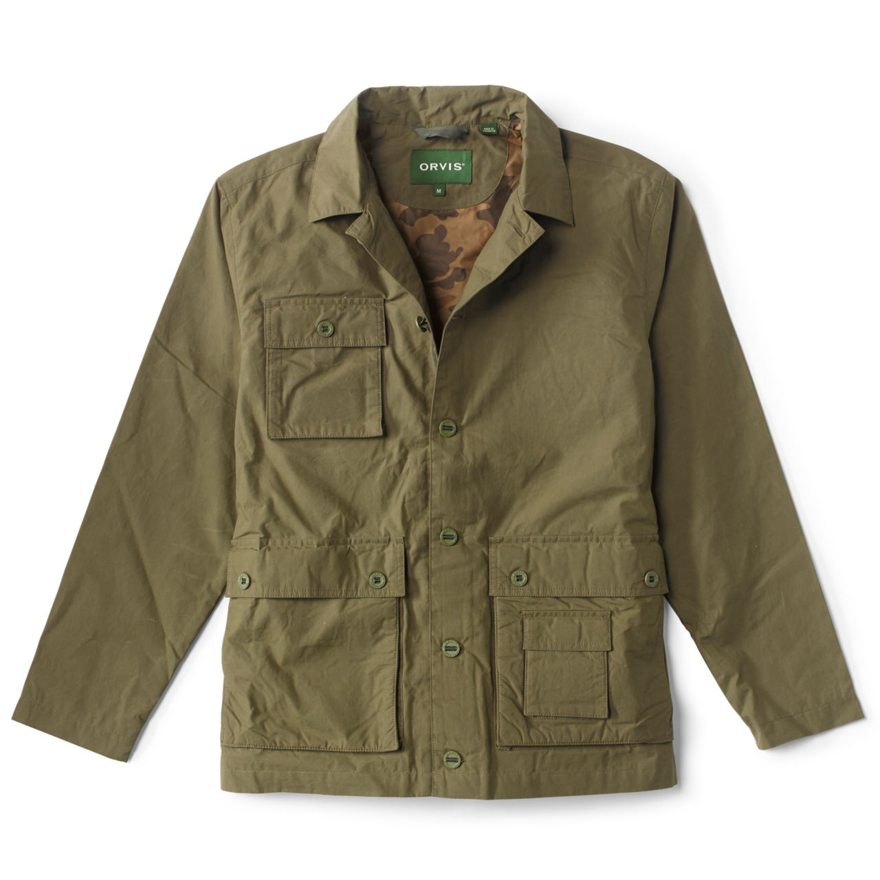 Belhaven Dry Waxed Worker Jacket - MOSS GREEN image number 0