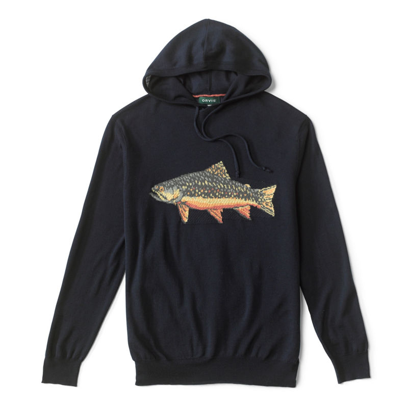 Simms Fishing Hoodie Mens Large Gray Pullover Sweatshirt Sweater Outdoors