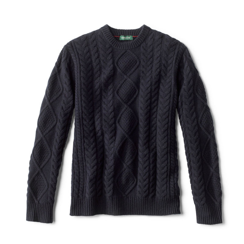 Cable Knit Crewneck Sweater | Orvis