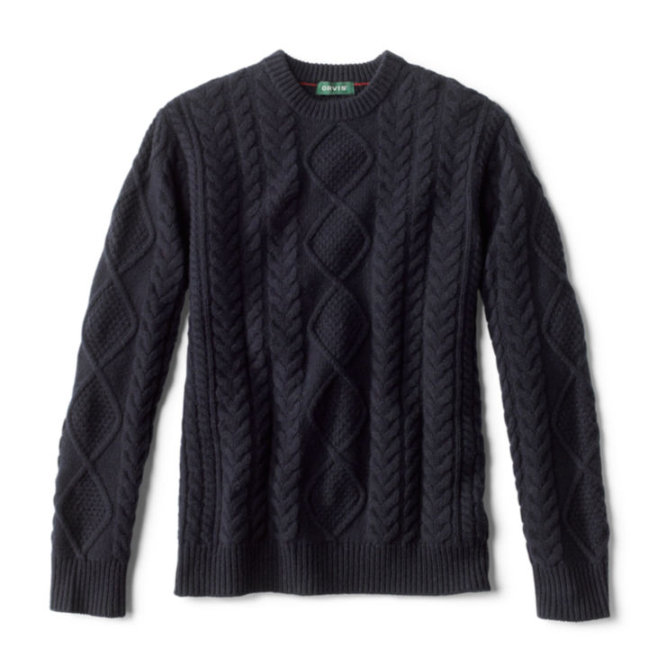 Cable Crewneck Sweater - 