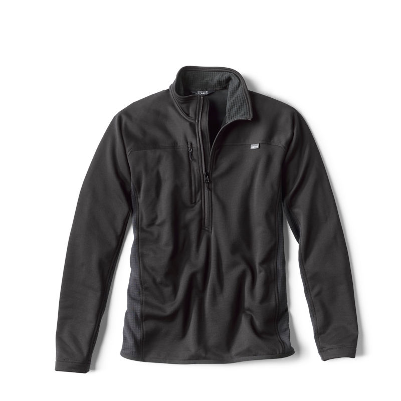Men&rsquo;s PRO Fleece Half-Zip Pullover - BLACKOUT